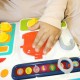 WOOPIE Tablica Manipulacyjna Kuchnia Zegar