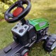 WOOPIE Traktor MAX na pedały z przyczepą zielony