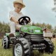 WOOPIE Traktor MAX na pedały z przyczepą zielony