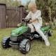 WOOPIE Traktor MAX na pedały z przyczepą zielony
