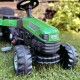 WOOPIE Traktor MAX na pedały z przyczepą zielony
