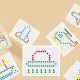 WOOPIE Tablica Magnetyczna dla Dzieci Montessori MagPad Dinozaur