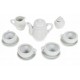 WOOPIE Zestaw Serwis do Herbaty Ceramiczny do Malowania
