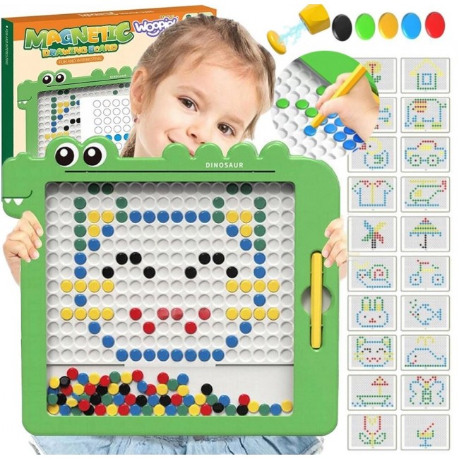 WOOPIE Tablica Magnetyczna dla Dzieci Montessori MagPad