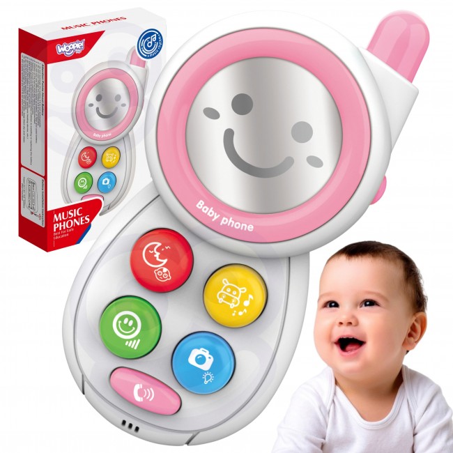 WOOPIE Telefonik Interaktywny Komórka z Dźwiękami