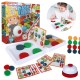 WOOPIE Gra Logiczna Układanka Wzorów Puck Puzzle