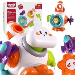 WOOPIE BABY Piłka Kosmiczna Rakieta 6w1 Montessori