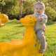 WOOPIE Bujak Wieloosobowy Dino Huśtawka Równoważna Żółta