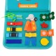 WOOPIE  Edukacyjna Książeczka Torba Montessori - Dinozaury