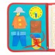 WOOPIE  Edukacyjna Książeczka Walizka Montessori - Księżyc