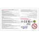 WOOPIE Przyczepka ACTIVE TARILER Czerwona 35 kg