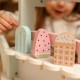 WÓZEK Z LODAMI LODZIARNIA CUKERNIA SKLEP DREWNIANA 3W1 23EL WOOPIE GREEN