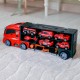 N WOOPIE Cieżarówka Transporter 2w1 Czerwony
