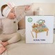 STOLIK EDUKACYJNY MUZYCZNY LABIRYNT 5W1 DREWNIANY SENSORYCZNY WOOPIE GREEN