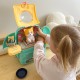 WOOPIE Kotek Przenośny Salon Piękoności 2w1 w Plecaku Transporter