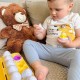 WOOPIE Układanka Jajka Montessori - Dopasuj Kształty