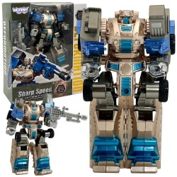 WOOPIE Robot Transformujący SHARP SPEED 2w1 Ciężarówka Bojowa