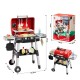WOOPIE Grill Barbecue Kuchnia Ogrodowa Interaktywna LED Zestaw XL 31 el.