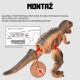 WOOPIE Zdalnie Sterowany Dinozaur T-Rex Realistyczny Król Jurajski!
