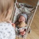 WOOPIE Wózek Spacerówka Dla Lalek w Kwiatki