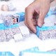 WOOPIE Klocki Magnetyczne Konstrukcyjne Zimowy Świat klocków
