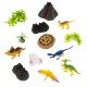 WOOPIE Walizka Dinosaur World - Edukacyjny Zestaw Odkrywcy Dinozaurów