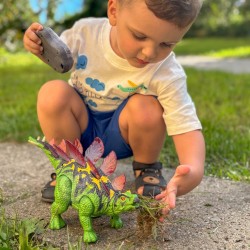WOOPIE Zdalnie Sterowany Dinozaur Stegozaur Ożyw Prehistoryczny Świat w Twoim Domu!