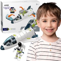WOOPIE Zestaw Kosmiczny Prom i Łazik Space Set