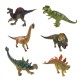WOOPIE Zestaw Figurek Dinozaurów 6 Sztuk T-Rex