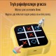 WOOPIE Gra Elektroniczna Kółko i Krzyżyk Logiczna Edukacyjna 4w1