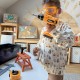 WOOPIE Zestaw Narzędzi Małego Majsterkowicza z Wkrętarką w Walizce 39el.