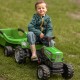 Woopie Zielony Traktor Na Pedały Big Power Z Przyczepą