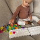 WOOPIE Układanka Montessori Trening Mózgu Literki Cyferki 139 el