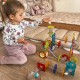 WOOPIE Klocki Magnetyczne Konstrukcyjne 3D Zestaw Edukacyjny Tor Kulkowy 113 el.