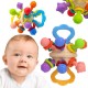 WOOPIE BABY Kolorowa Grzechotka w Kształcie Piłki 0m+