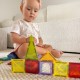WOOPIE Klocki Magnetyczne Konstrukcyjne 3D Zestaw Edukacyjny Zamek Pojazdy110el.