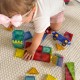 WOOPIE Klocki Magnetyczne Konstrukcyjne 3D Zestaw Edukacyjny Zamek Pojazdy110el.