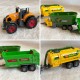 WOOPIE Zestaw Mini Farmera Traktory z Przyczepami