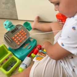 WOOPIE Kasa Sklepowa Dino z Półką