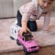 WOOPIE Zestaw Różowy Samochód Terenowy z Przyczepką i Figurką Konia