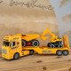 WOOPIE Samochód Laweta z Pojazdami Budowlanymi
