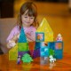 WOOPIE Klocki Magnetyczne Konstrukcyjne 3D Zestaw Edukacyjny Bajkowy Zamek 55el.
