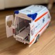 WOOPIE Pogotowie Karetka Ambulans Nosze w Zestawie + Sygnały Dźwiękowe I Świetlne
