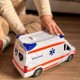 WOOPIE Pogotowie Karetka Ambulans Nosze w Zestawie + Sygnały Dźwiękowe I Świetlne