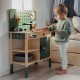TOOKY TOY Drewniany Warsztat STEM Zestaw z Narzędziami