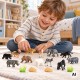 WOOPIE Zestaw Figurki Dzikie Zwierzęta 16 szt. - wersja 2