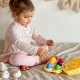 WOOPIE Kolorowe Jajka Edukacyjne z Kurczakiem Efekty Dźwiękowe 6szt