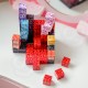WOOPIE Klocki Magnetyczne Bloczki Sześciany Piksele Mine Craft 74el.