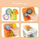 WOOPIE Kostka Edukacyjna Sorter 4w1 Kształty 18m+