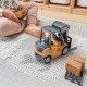 WOOPIE Zdalnie Sterowany Wózek Widłowy 2w1 Dźwig RC - Skala 1:24